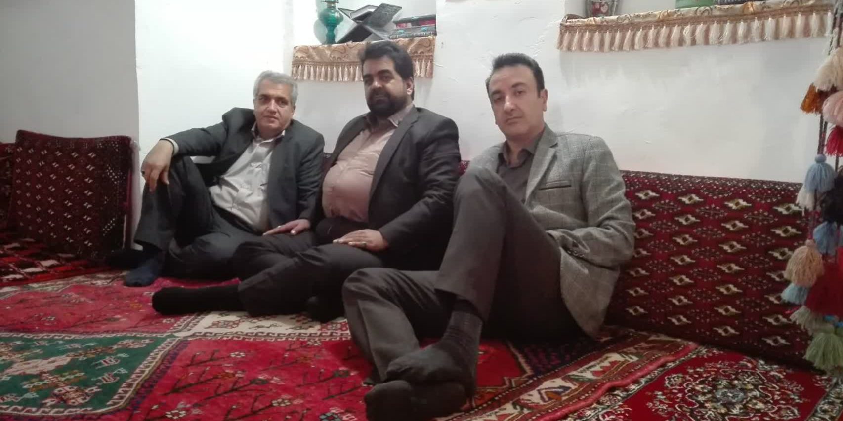 دهاقان عباس رحمتی و همسر داری